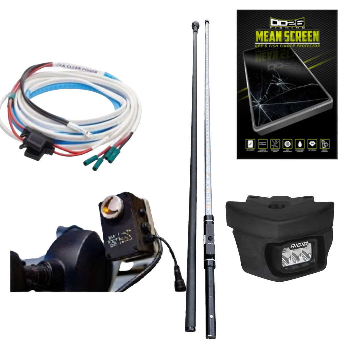 Electronic Accessories, Lights and Live Foot – Tagged Cable Management –  DD26 Fishing