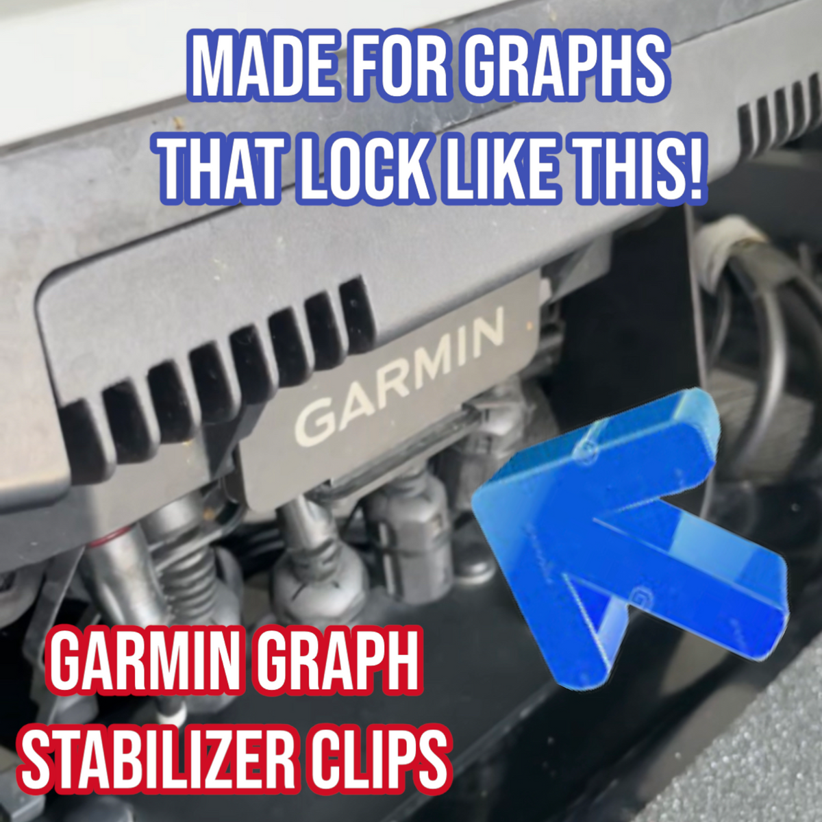 Stabilizer Clip for Garmin Graphs – DD26 Fishing