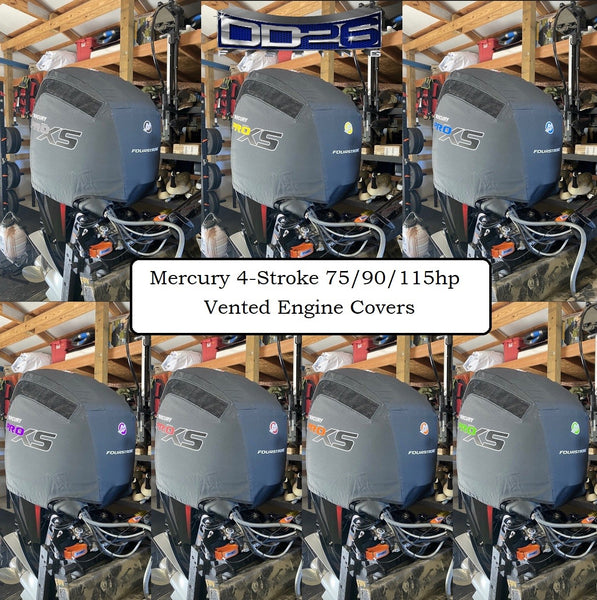 Mercury 4 stroke engine cover 75/90/115hp