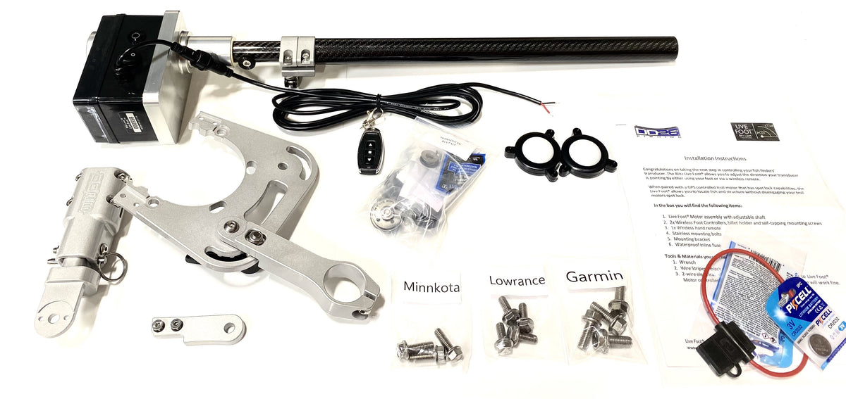DD26 Fishing Live Pointer Trolling Motor Head Directional Arm Kit Move