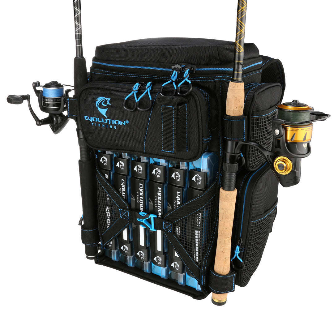 fishing backpack tackle bag Evolution Drift The Plano Atlas Series Backpack Tackle Bag keeps your fishing gear organized and easy to transport VEXAN Fishing Backpack Tackle Box