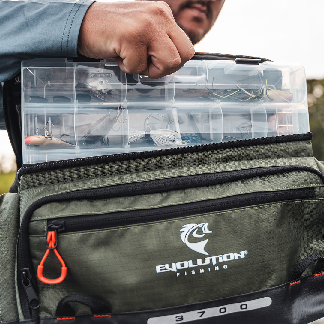 boat tackle bag Evolution 3700 Smallmouth Tackle Bag