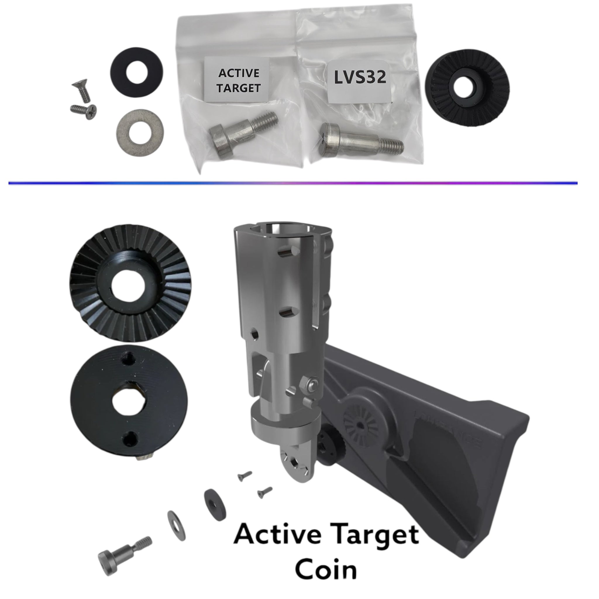 Transducer Coins For Live Foot Universal Transducer Bracket