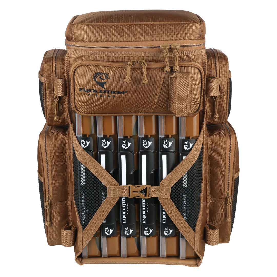 evolution 3700 tackle bag Evolution Fishing 3700 Drift Series Tackle Backpack