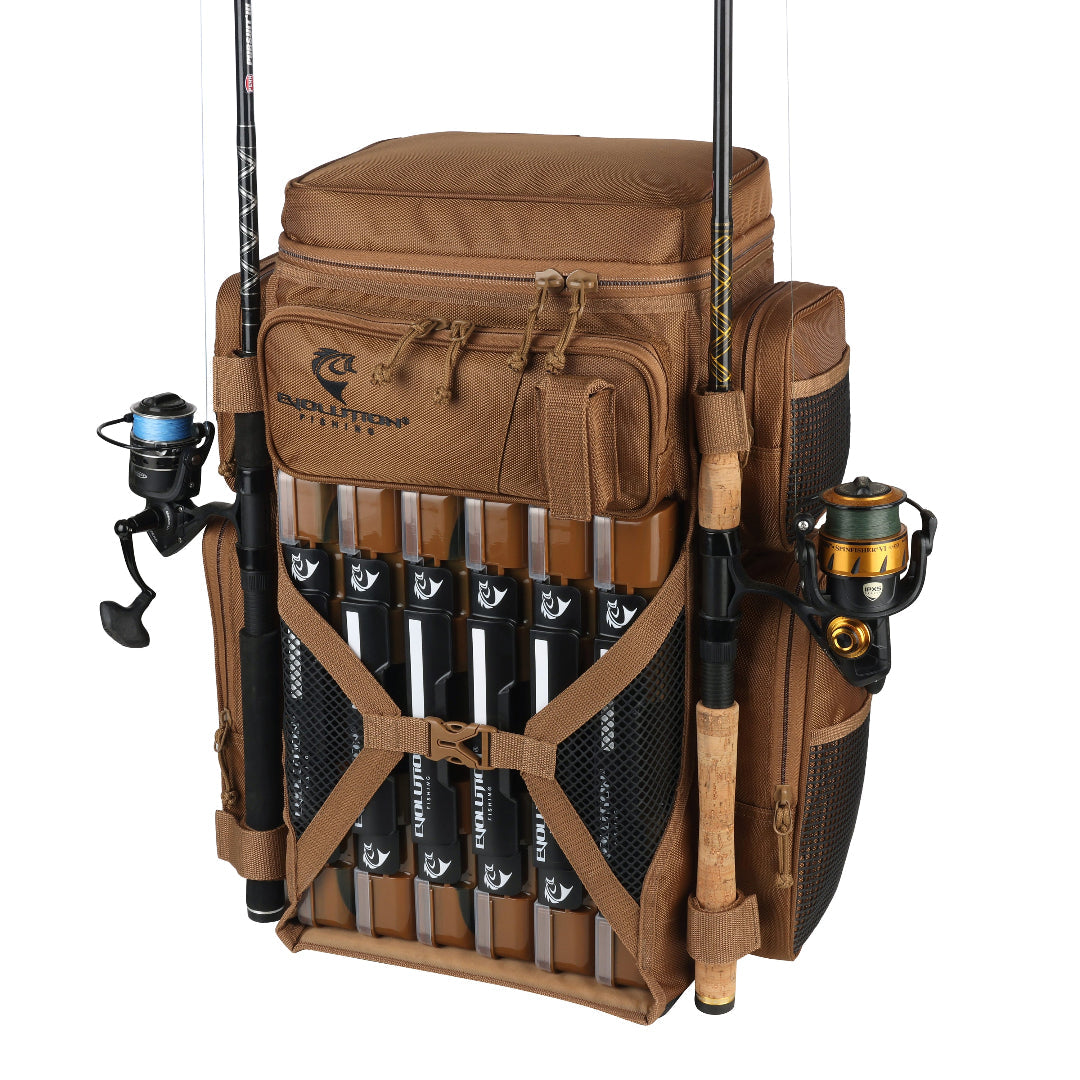 Evolution Fishing 3700 Drift Series Tackle Backpack
