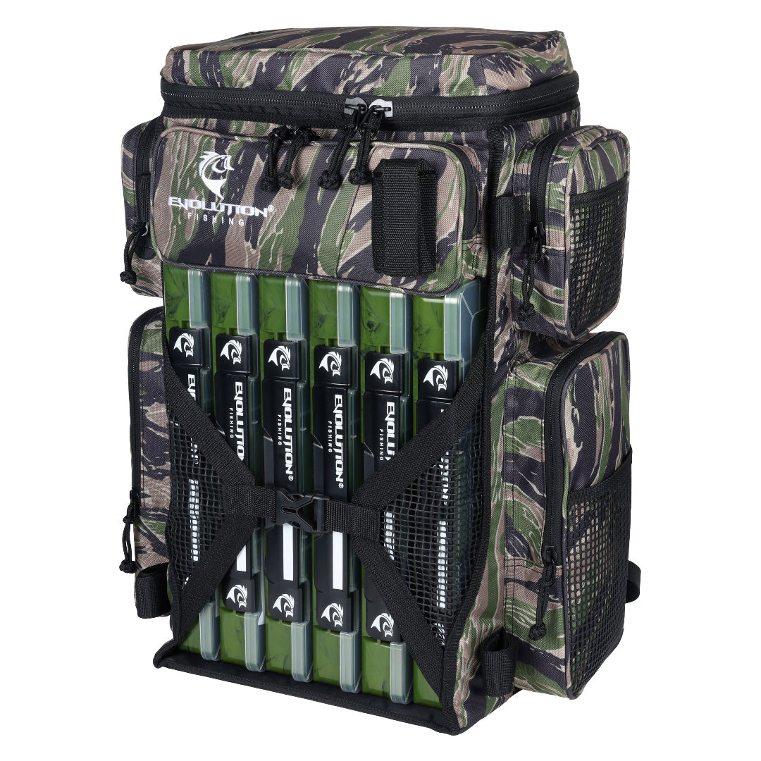 Evolution Fishing 3700 Drift Series Tackle Backpack