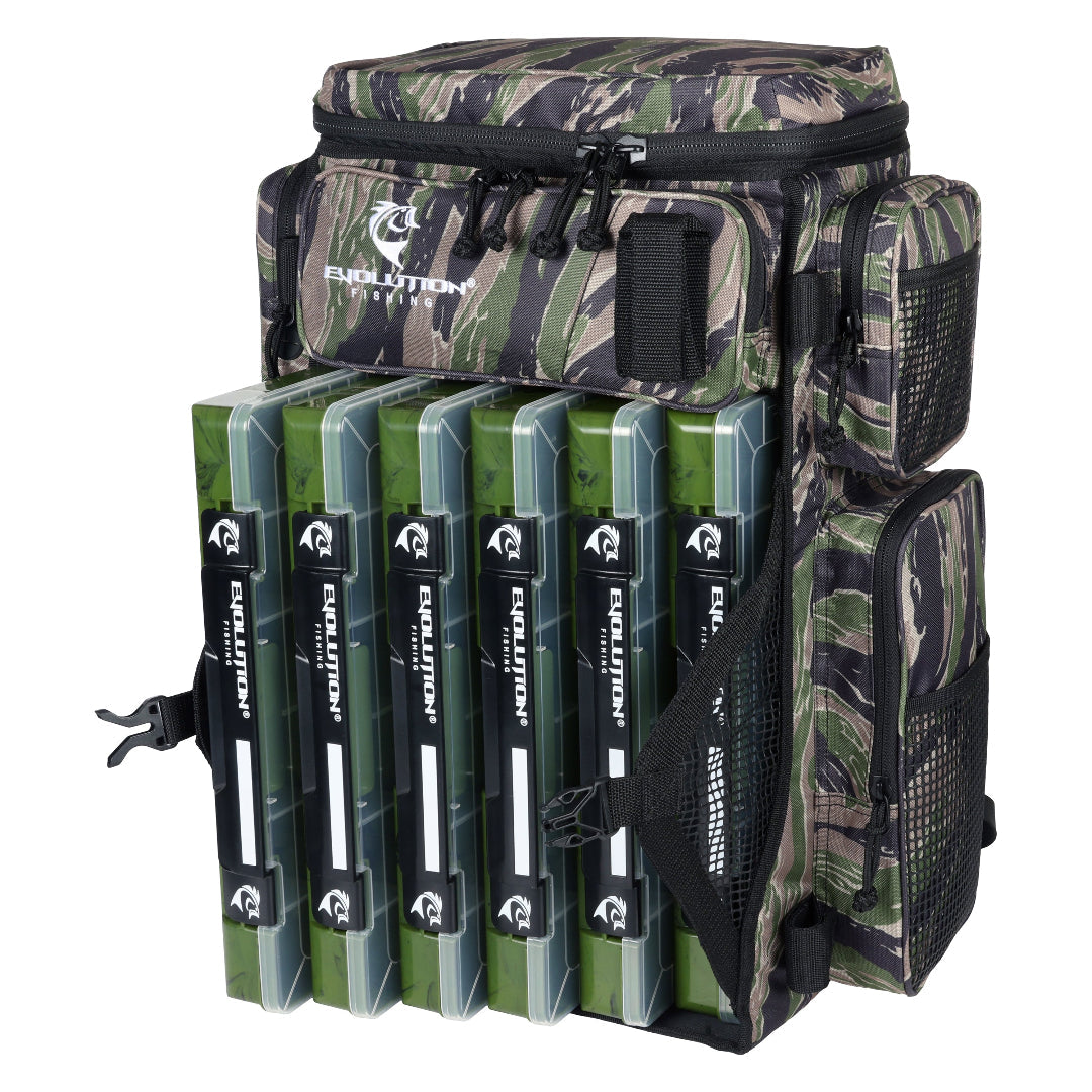 Evolution Fishing 3700 Drift Series Tackle Backpack