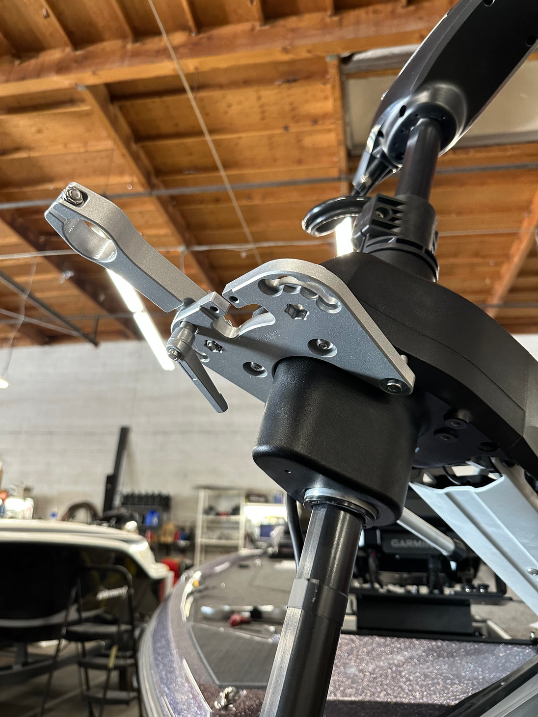 Trolling Motor Mount Panoptix Livescope Transducer Pole Mount