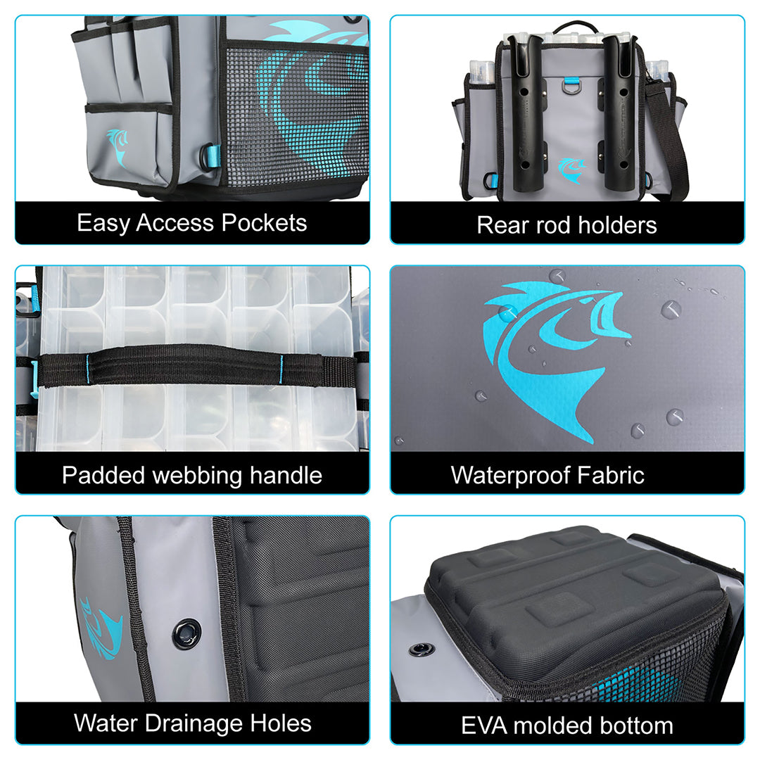 Evolution 3700 Rigger Series Kayak Tackle Bag