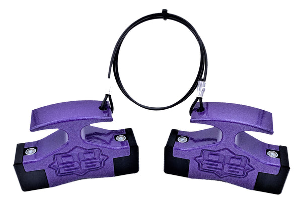 Hydraulic Steering Locks Purple