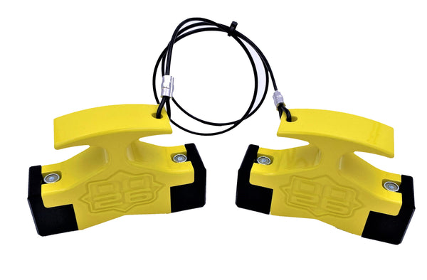 Hydraulic Steering Locks Yellow