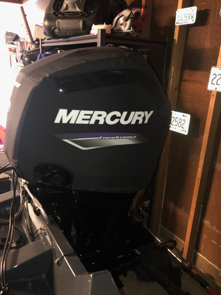 DD26 Fishing Vented Engine cover for Mercury FourStroke Engines (NOT-PRO XS) 75/90/115