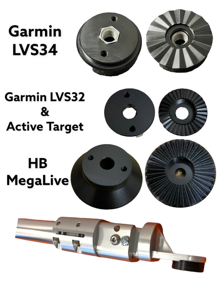 Universal Transducer Mount FULL KIT for 1.25" shafts for Active Target, Mega Live or Livescope LVS32 & LVS34