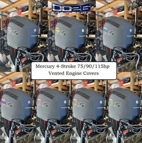 Mercury 4 stroke engine cover 75/90/115hp
