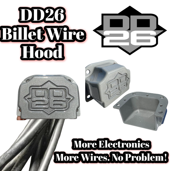 DD26 Fishing Billet Aluminum Wire Hood