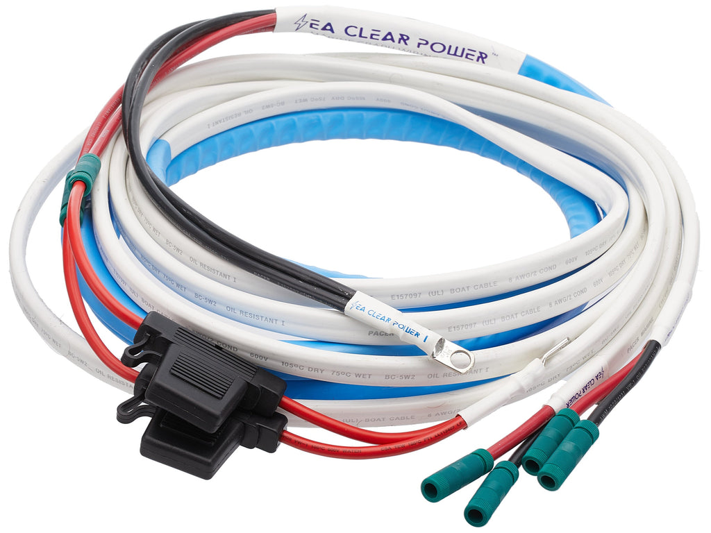 Sea Clear Power Wiring Harness with Switch – DD26 Fishing